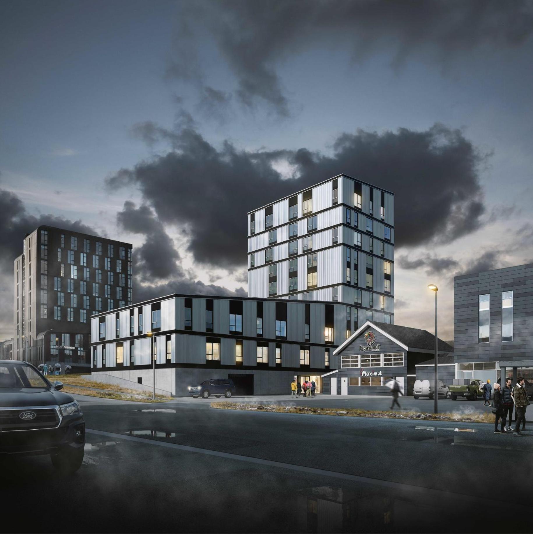 Hotel Aurora Apartments Nuuk Zewnętrze zdjęcie